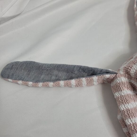 KISS THE LITTLE TROJAN bunny ear striped one piece outfit 3-6 months - Picture 3 of 9